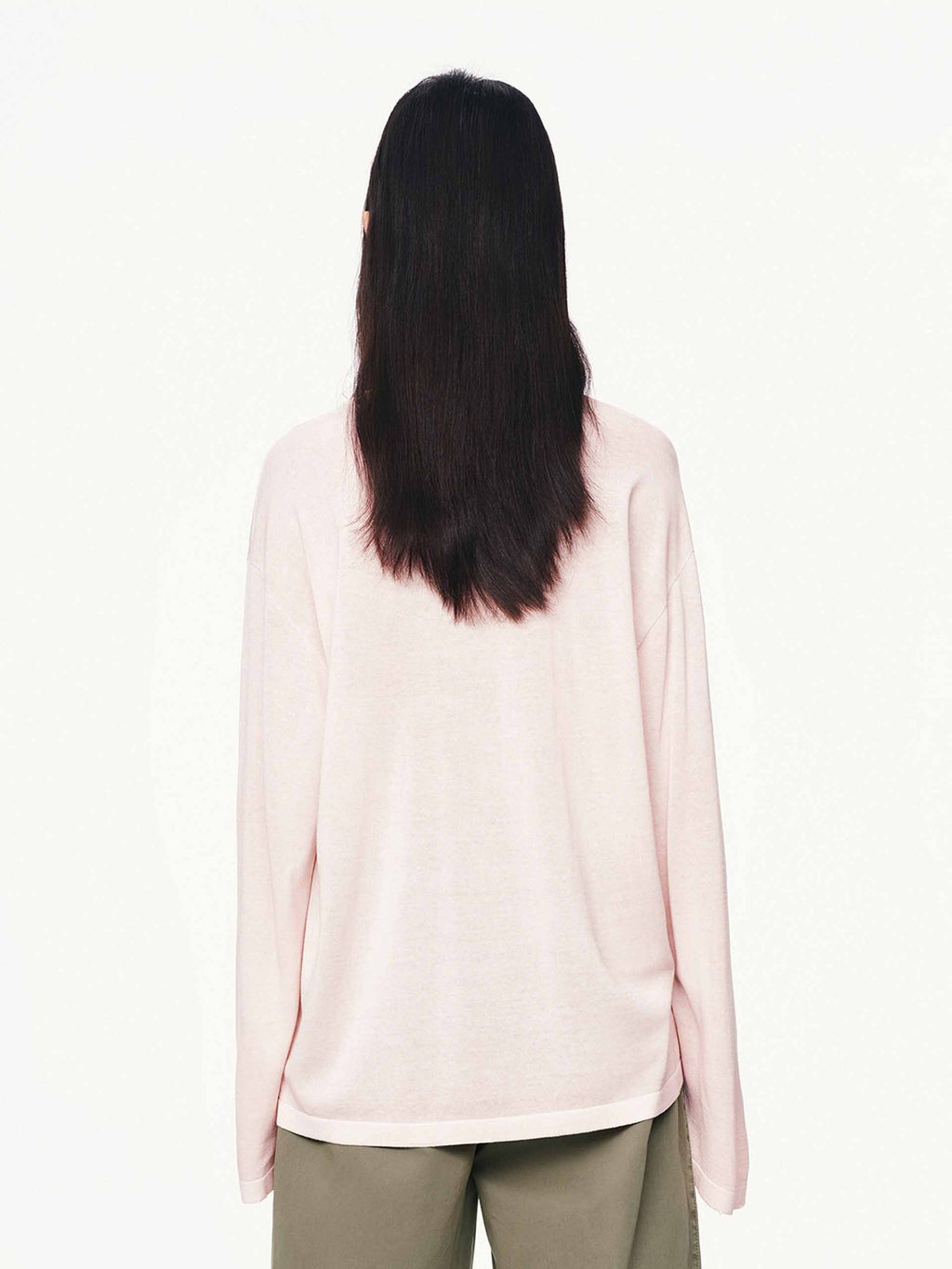 Distressed Collar Knit Sweater