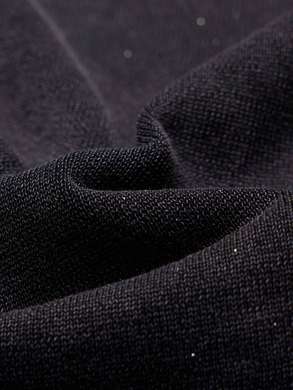 Distressed Collar Knit Sweater