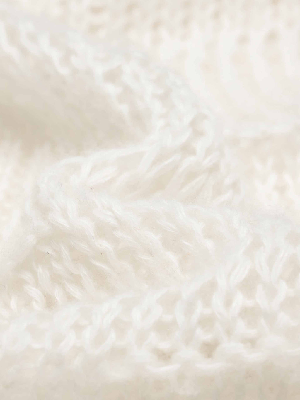 Included Linen Crochet Sweater