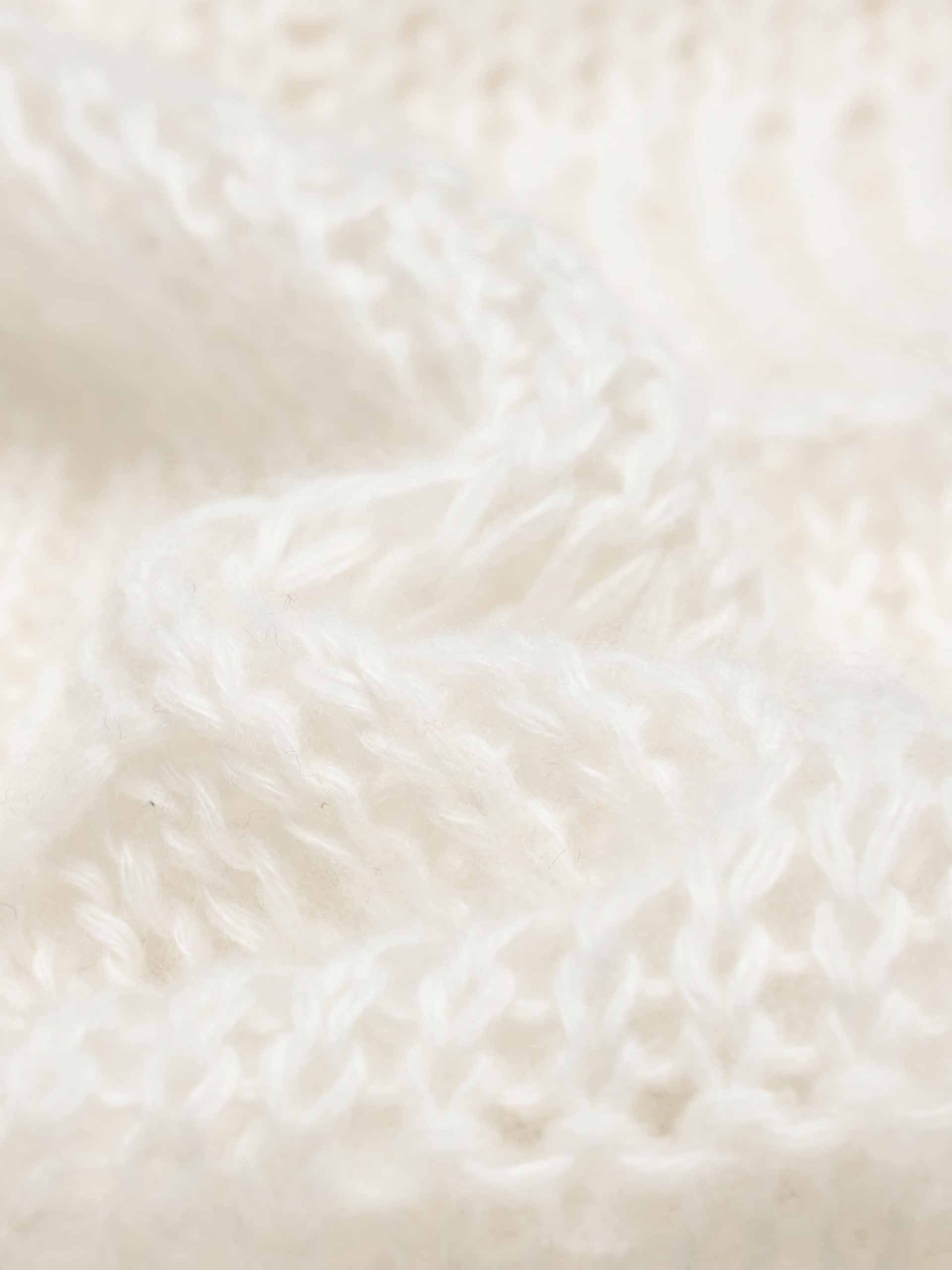 Included Linen Crochet Sweater
