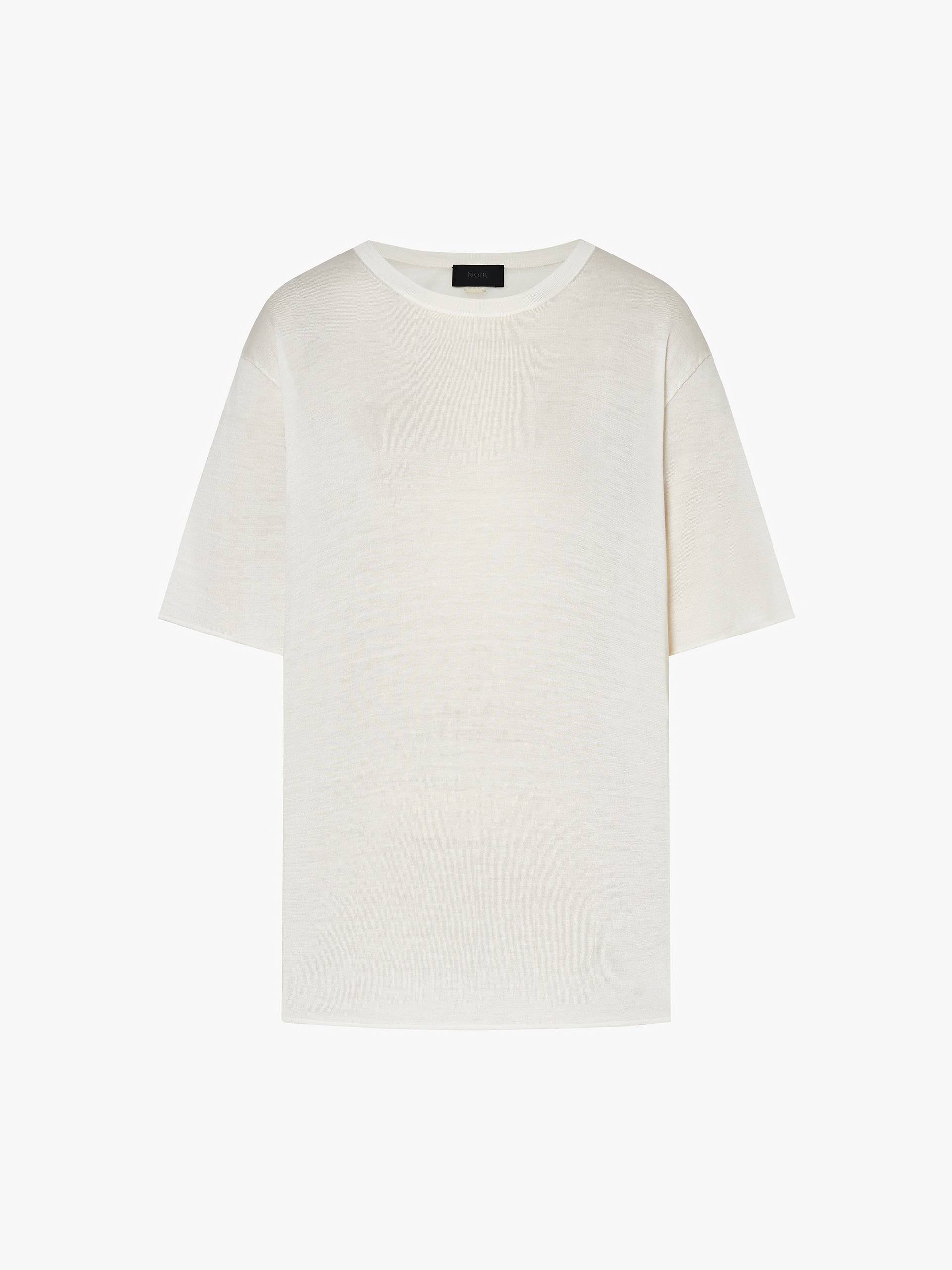 Pure Color Silk Blend Top