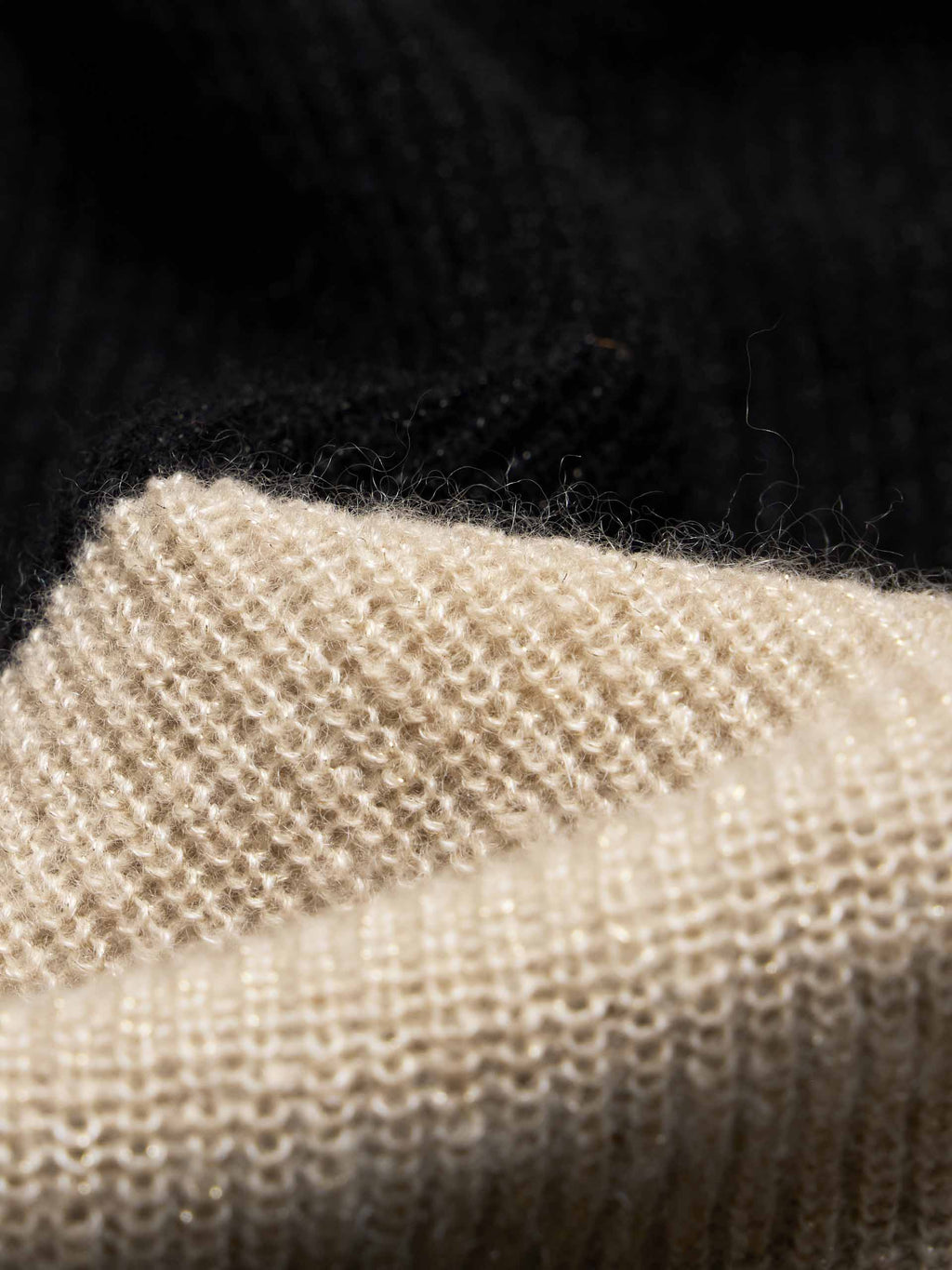 Striped V-neck Sweater