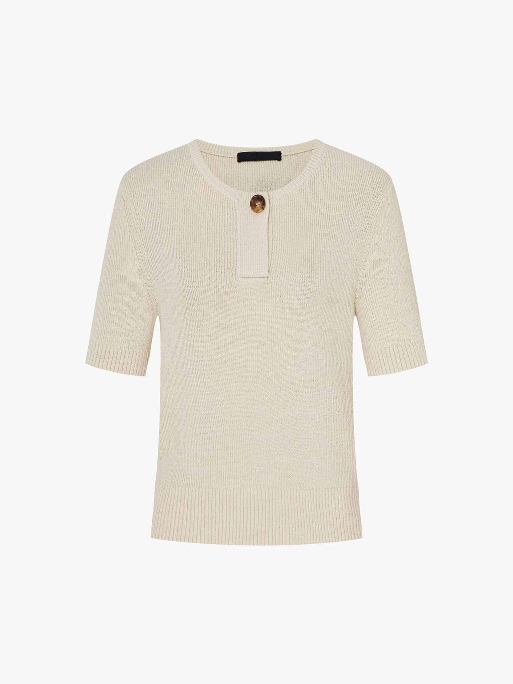 Round Neck Wool Top