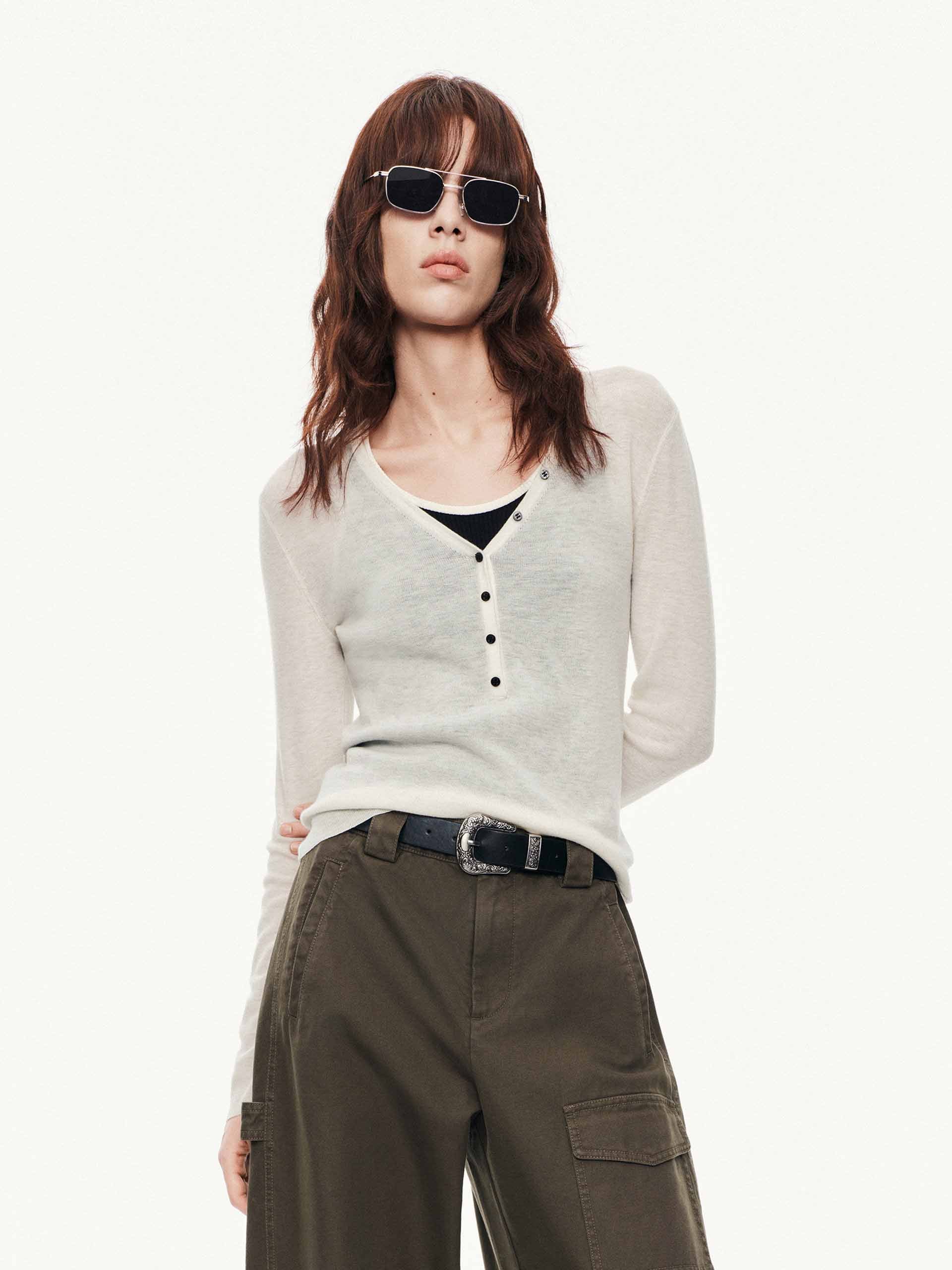 Slim Fit Wool Sweater
