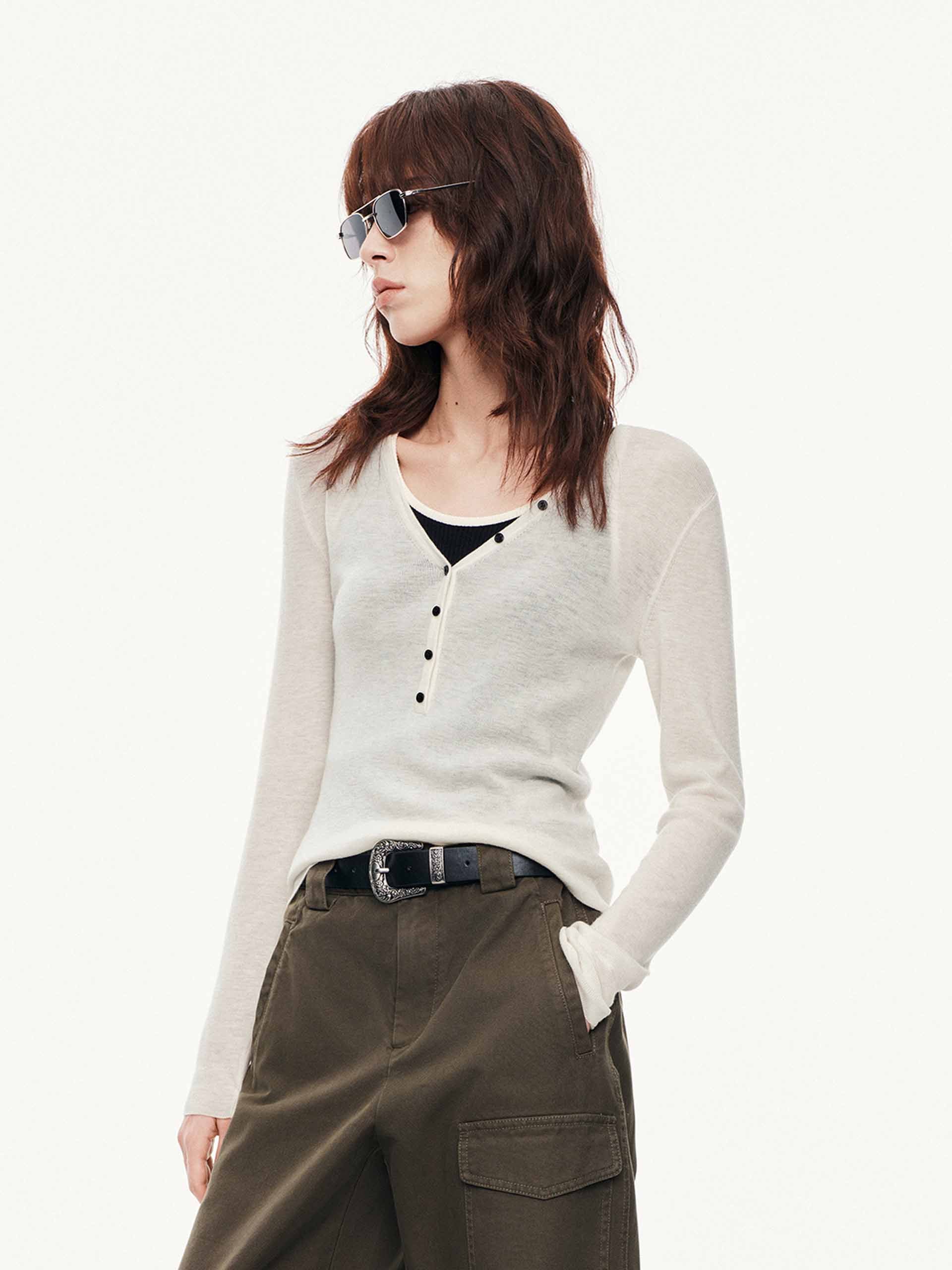 Slim Fit Wool Sweater