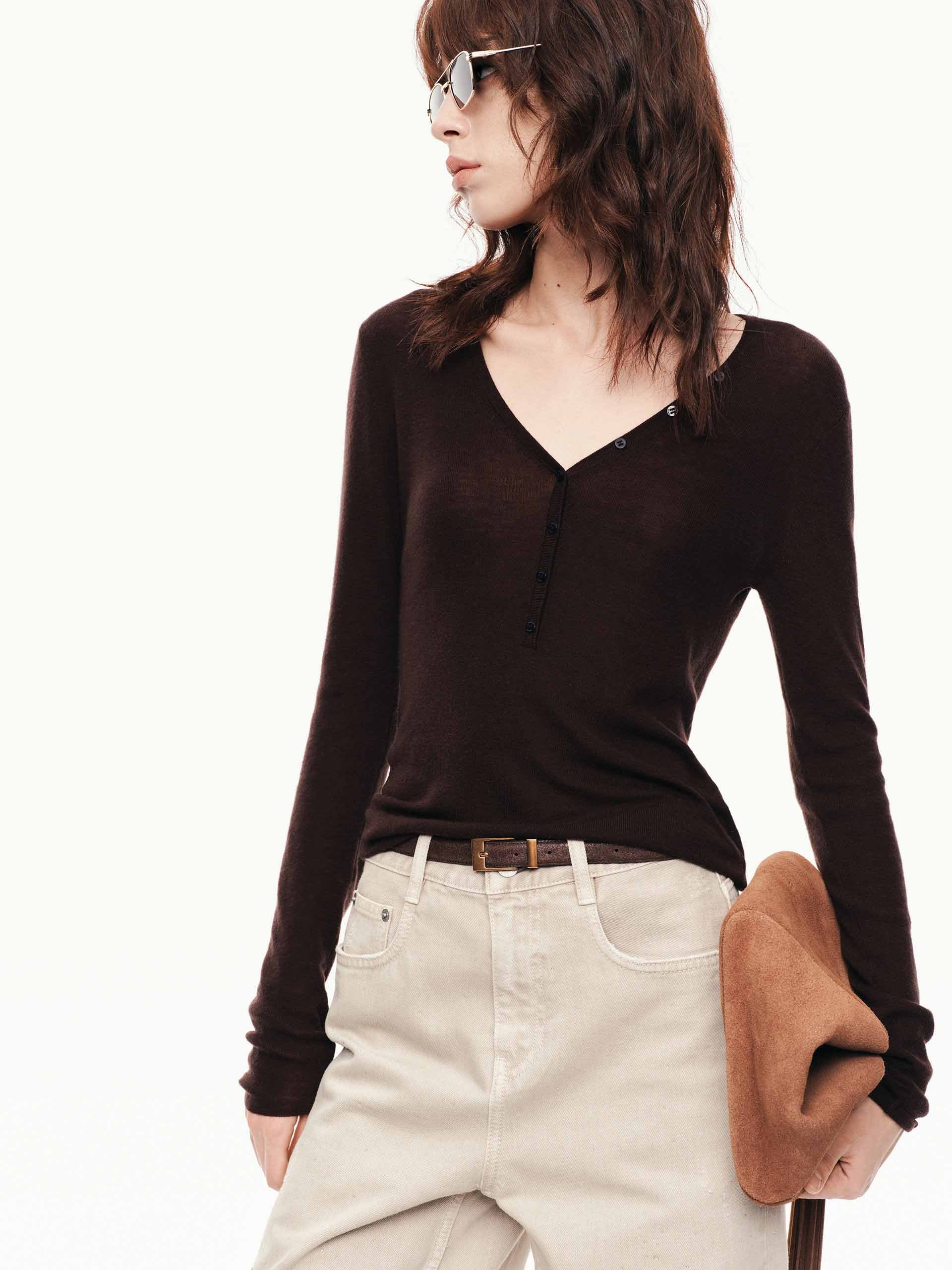 Slim Fit Wool Sweater