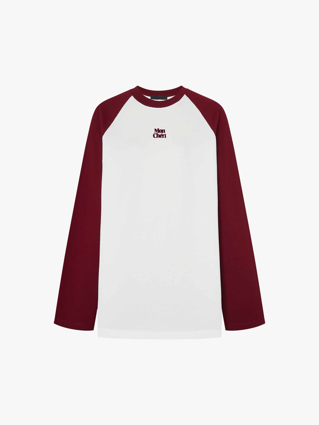 Contrast Raglan Sleeves T-shirt