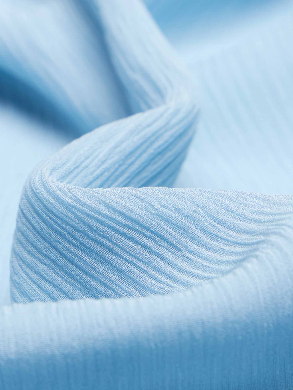 Pleated Detail Silk Blouse