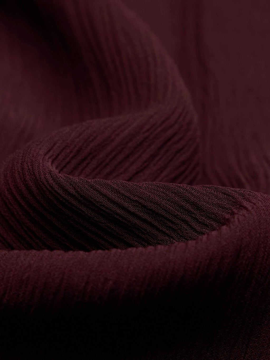 Pleated Detail Silk Blouse