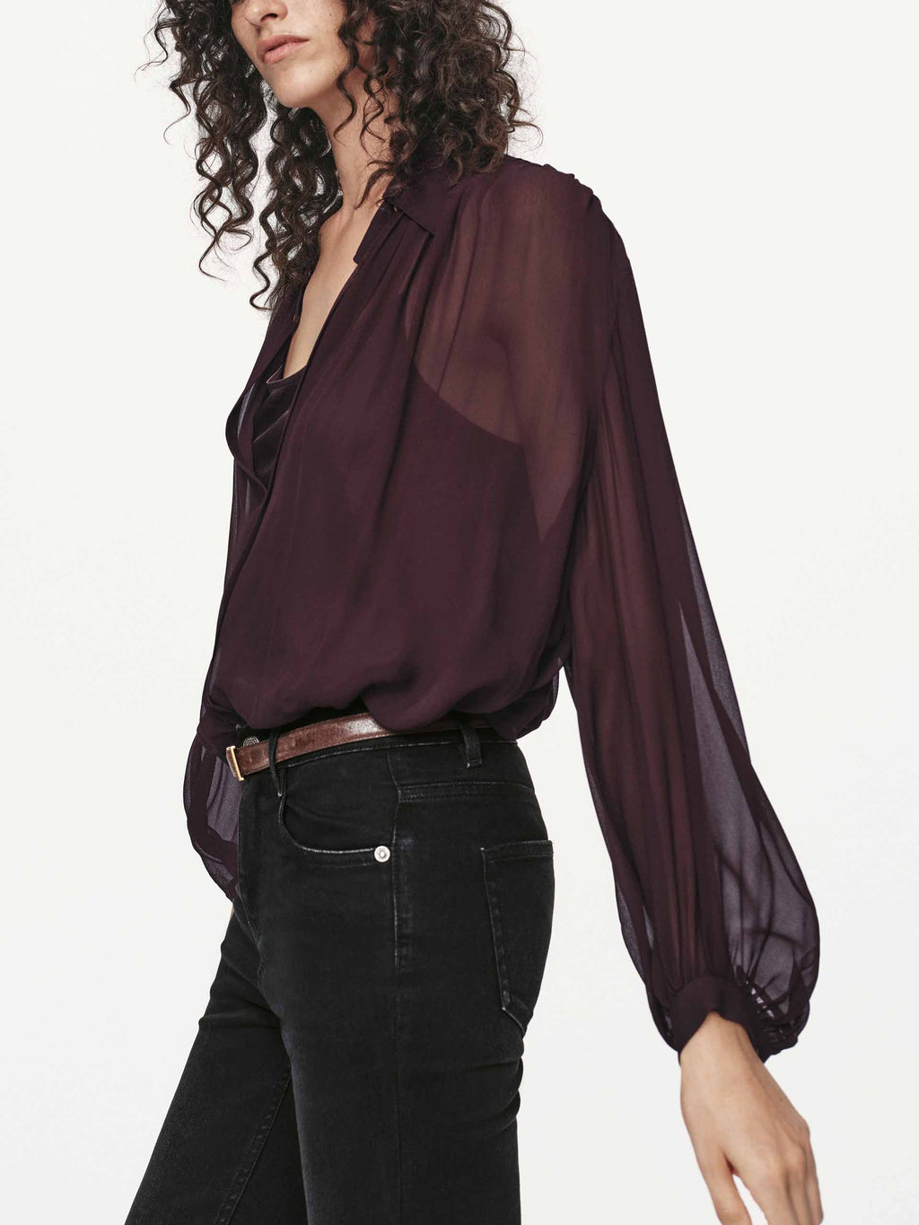 Lightweight Chiffon Blouse