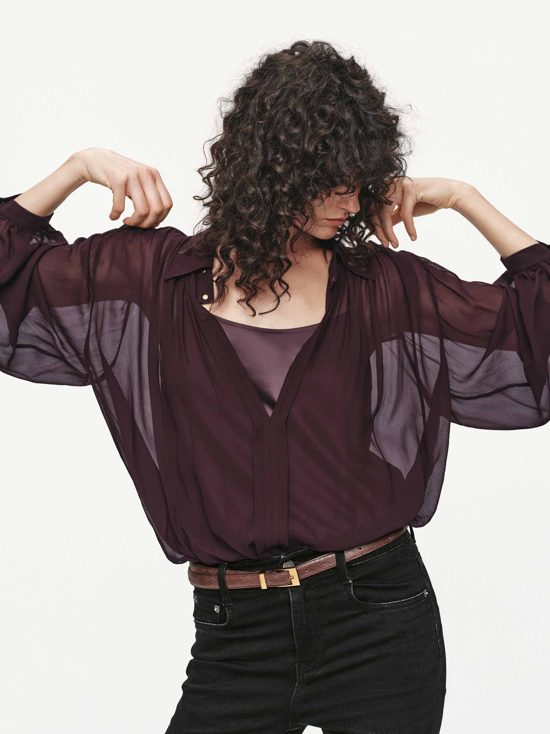 Lightweight Chiffon Blouse