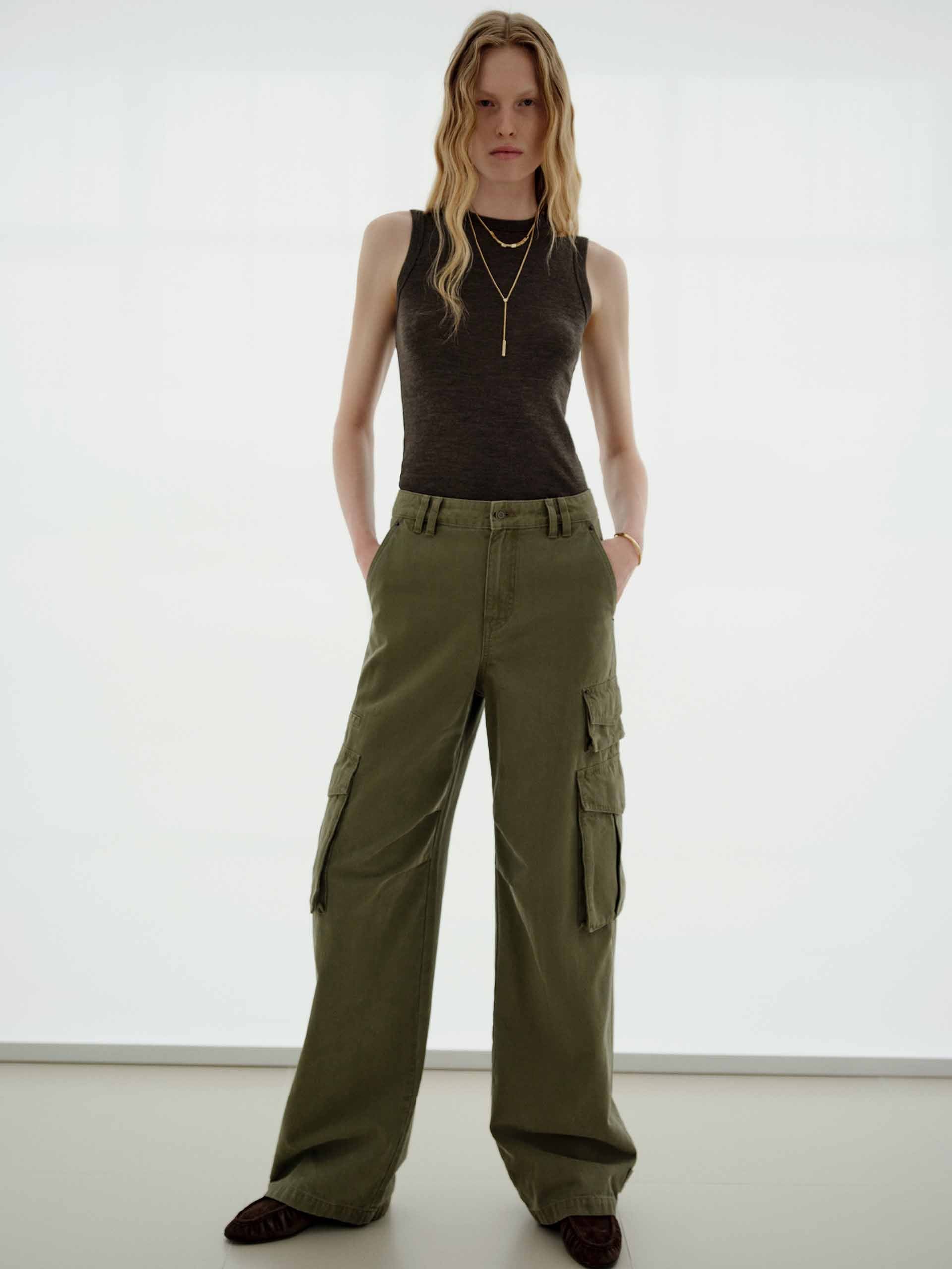 Wool Blend Sleeveless Top
