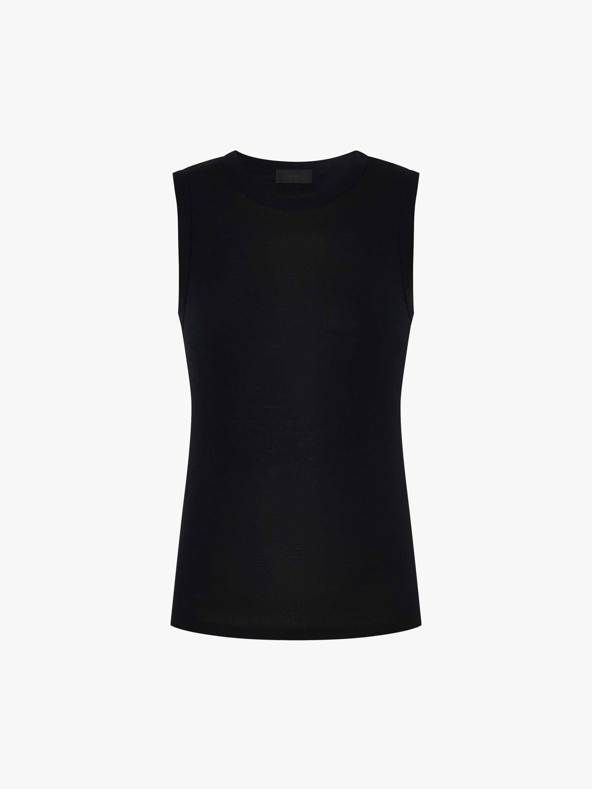 Wool Blend Sleeveless Top