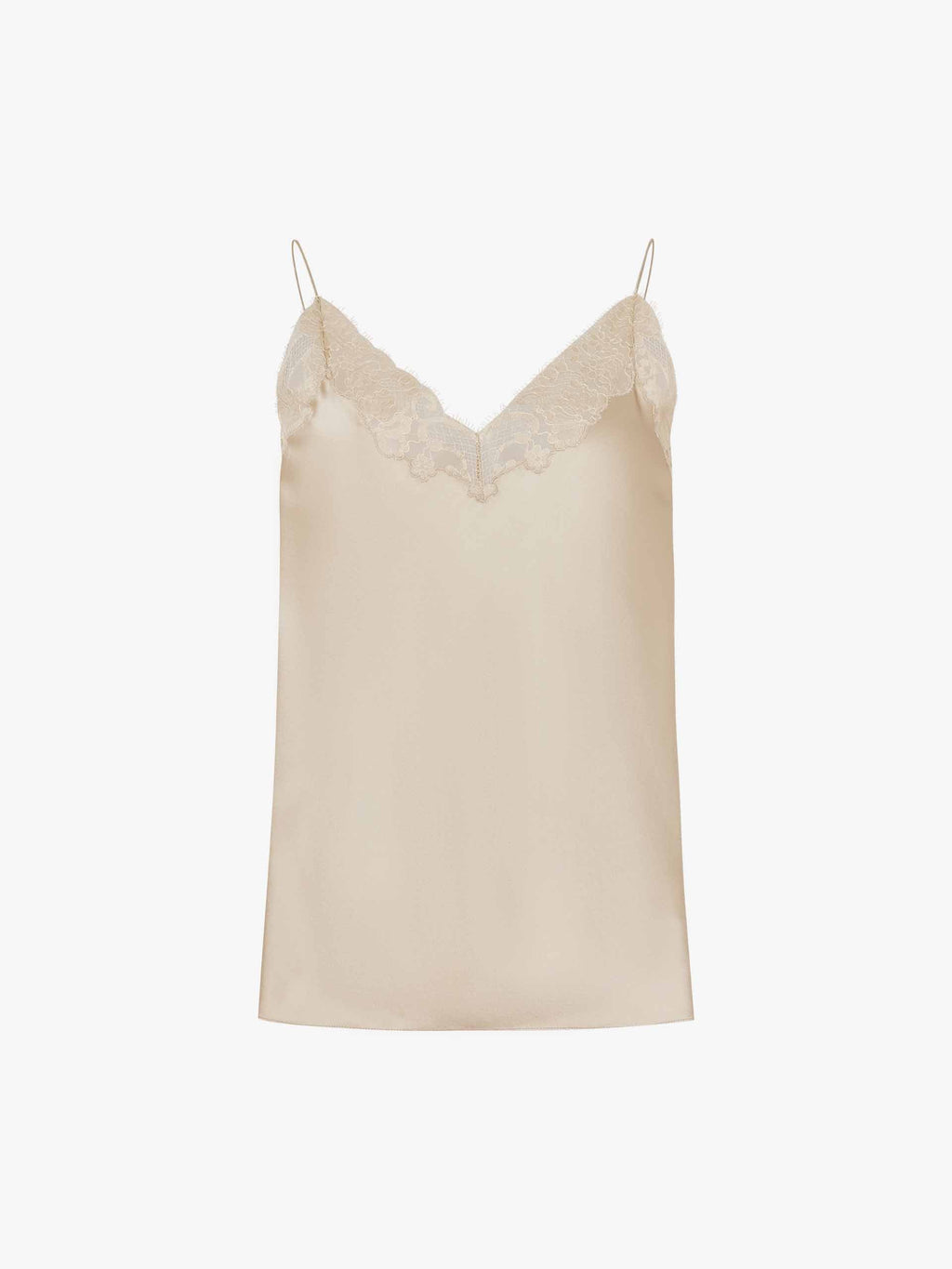 Silk Lace Tank Top