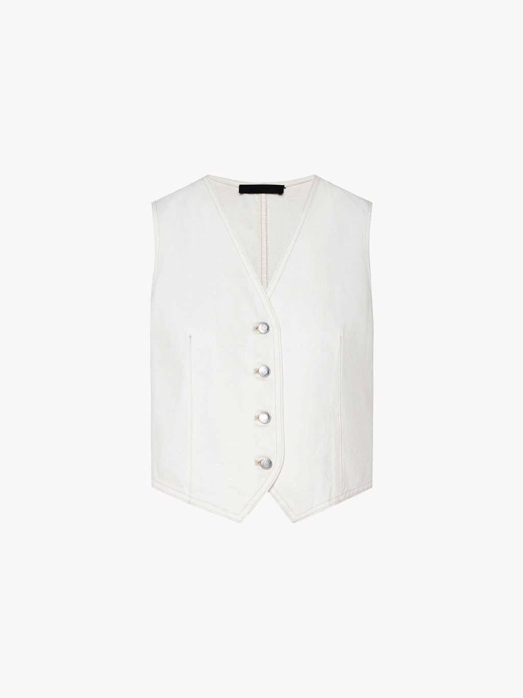 V-neck Button Waistcoat