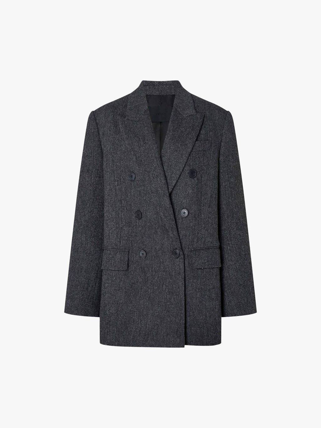 Sequin Detail Wool Blazer