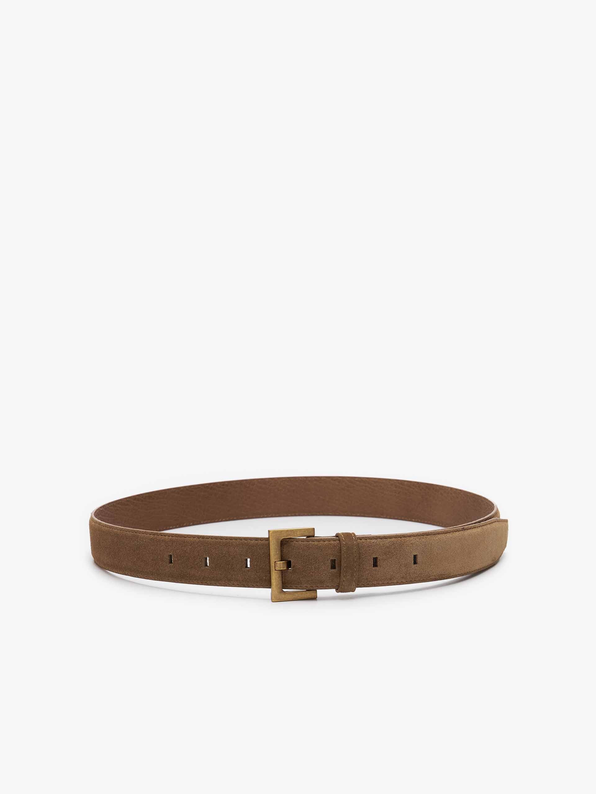 Suede Leather Belt