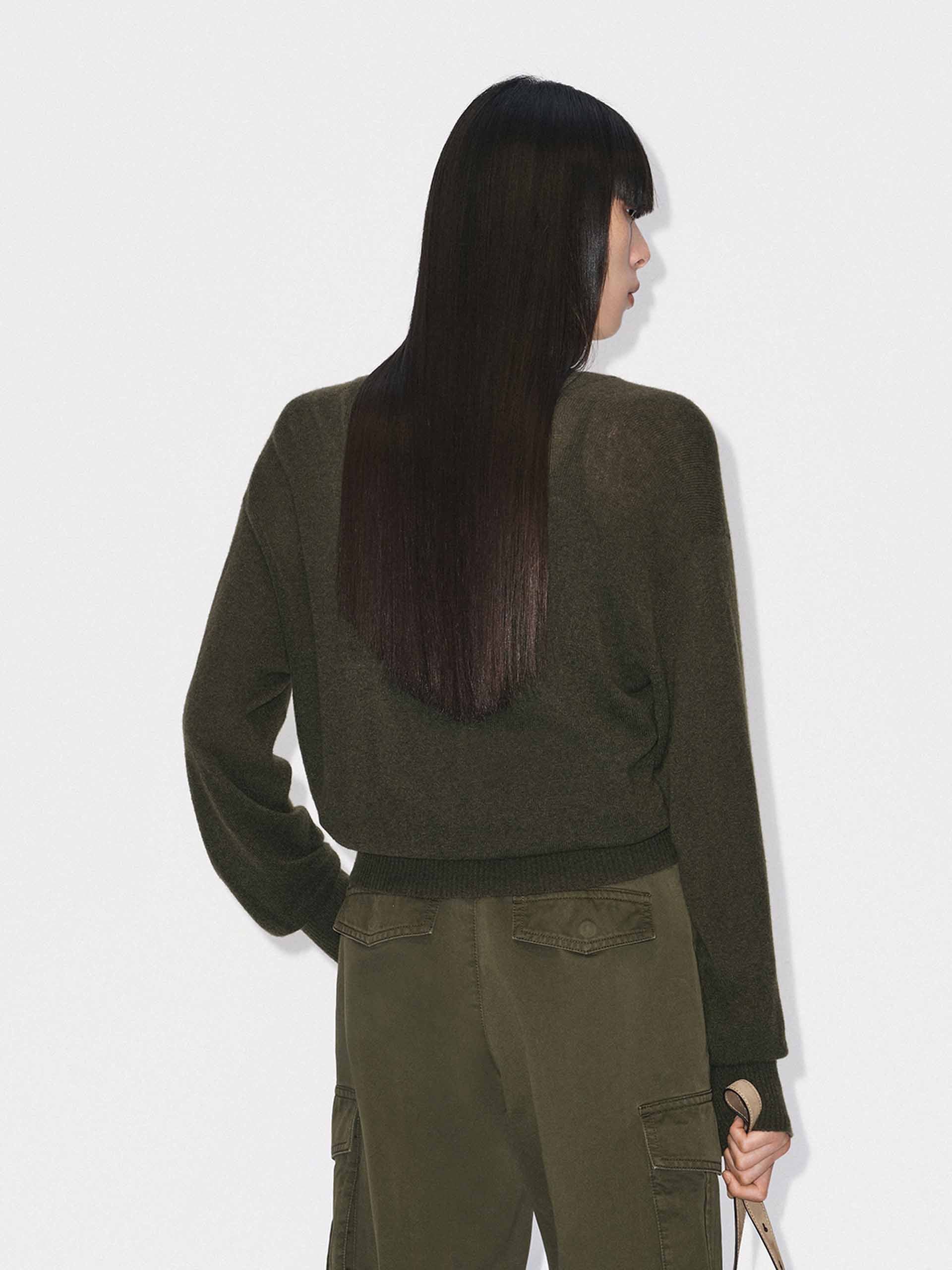 Included Cashmere Cardigan Set