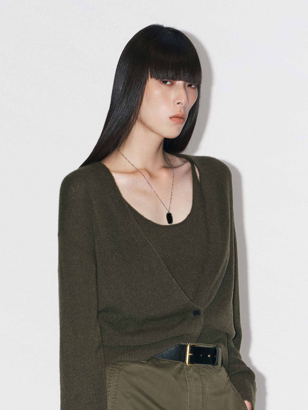 Included Cashmere Cardigan Set