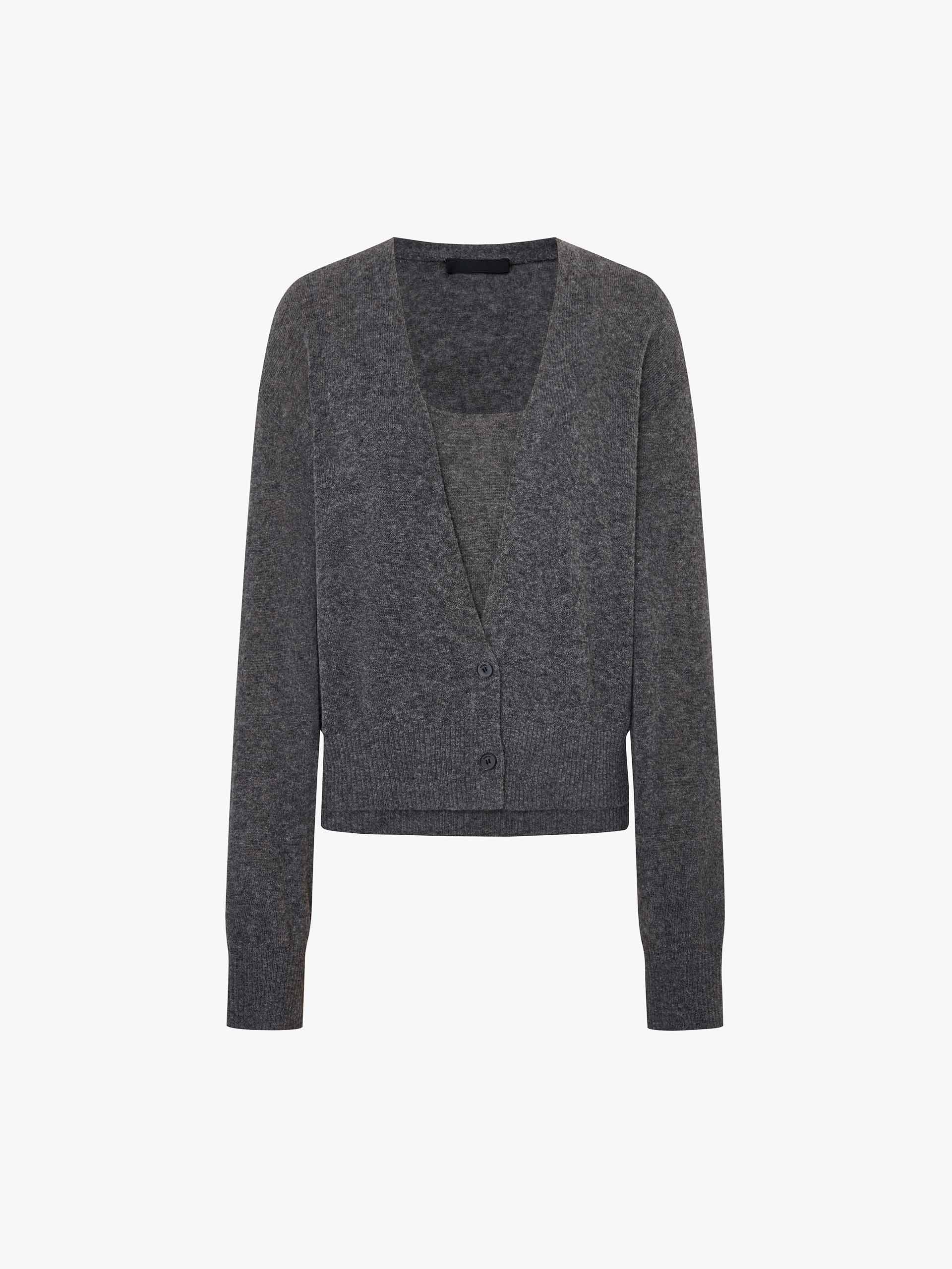 Included Cashmere Cardigan Set