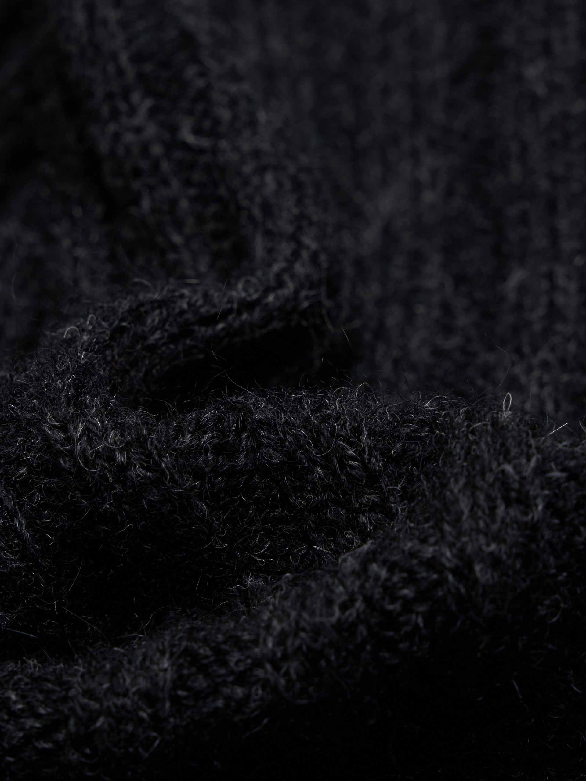 Naval Collar Knitted Cardigan