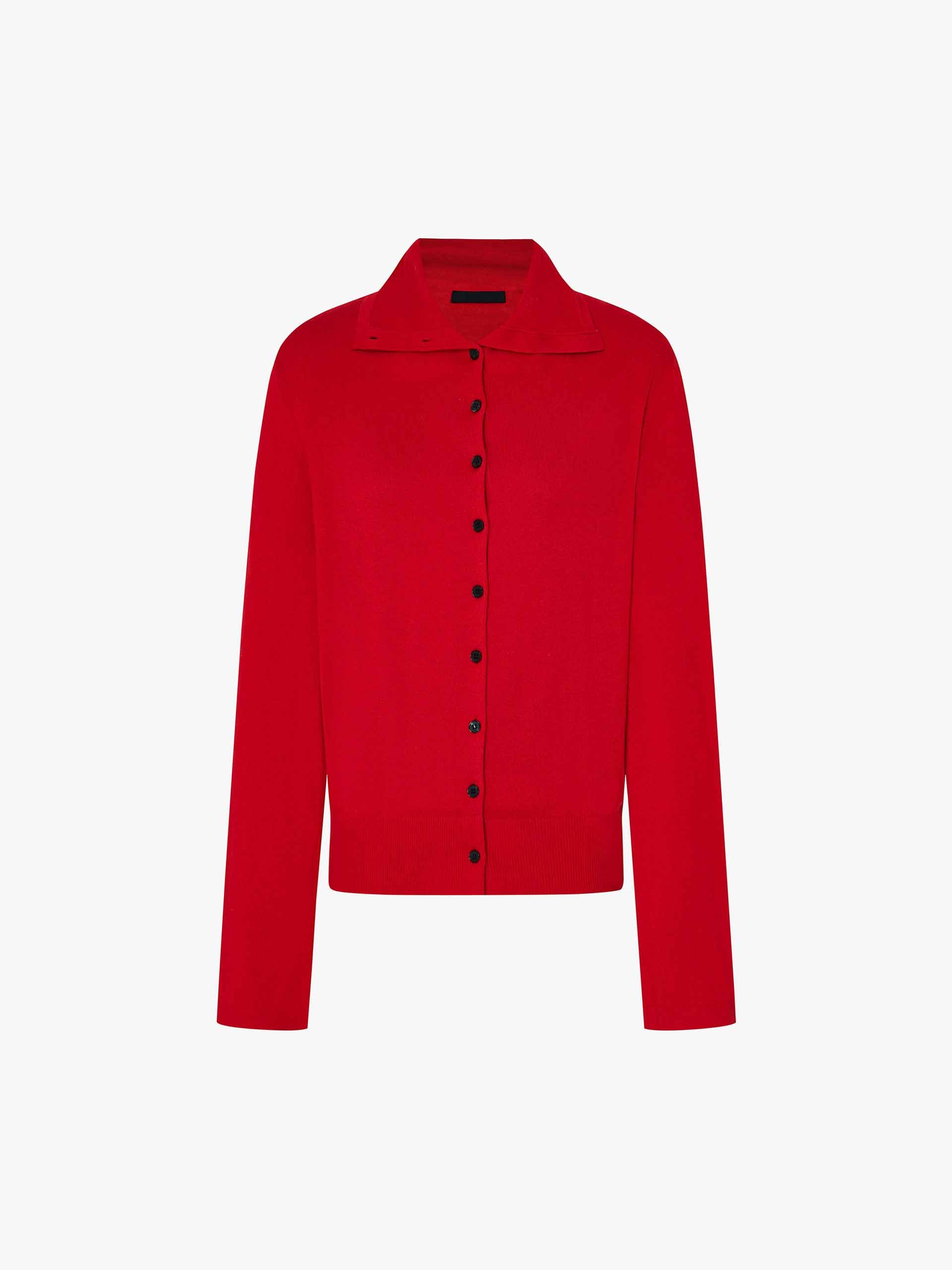 Pure Wool Knitted Cardigan