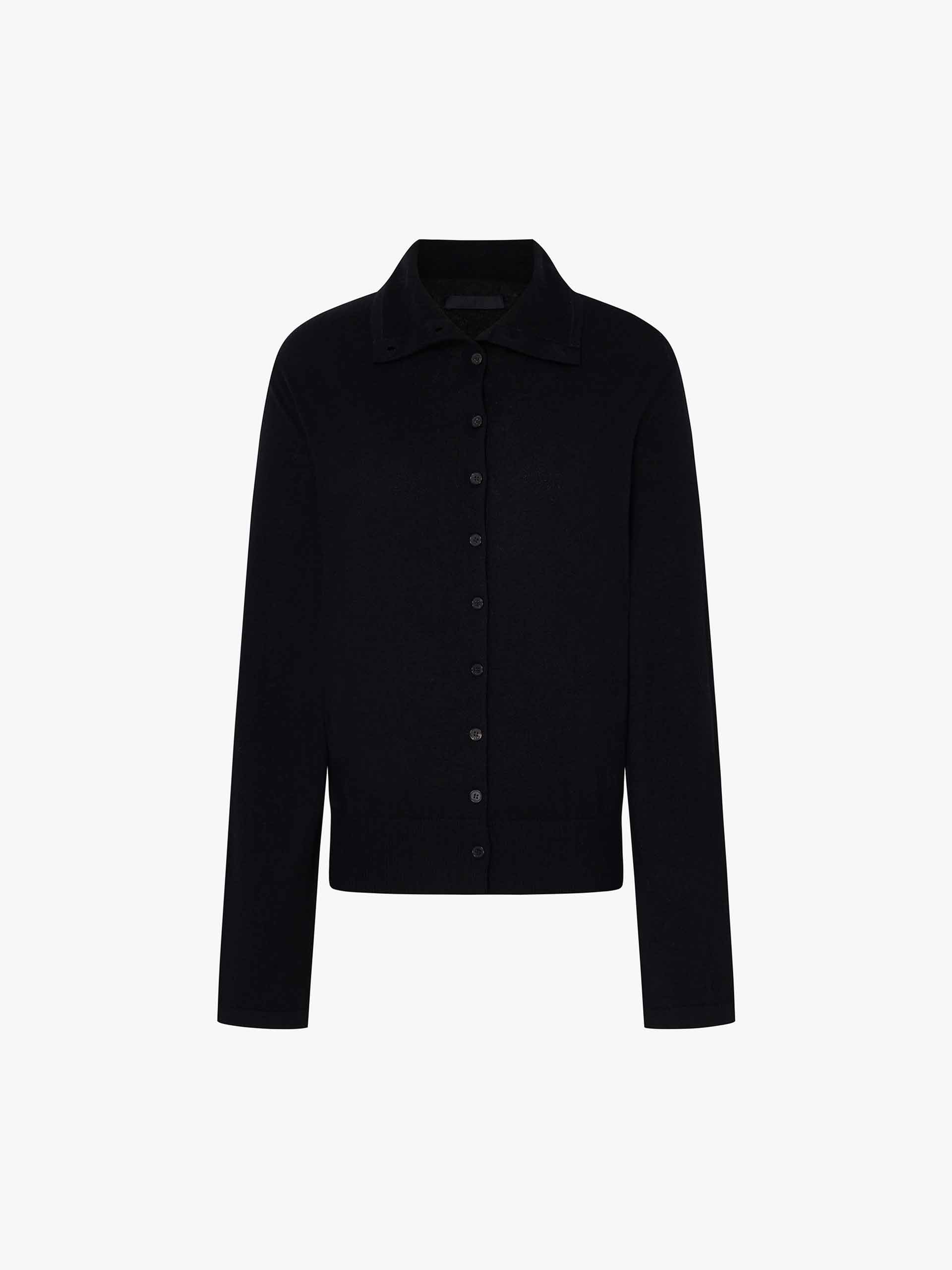 Pure Wool Knitted Cardigan