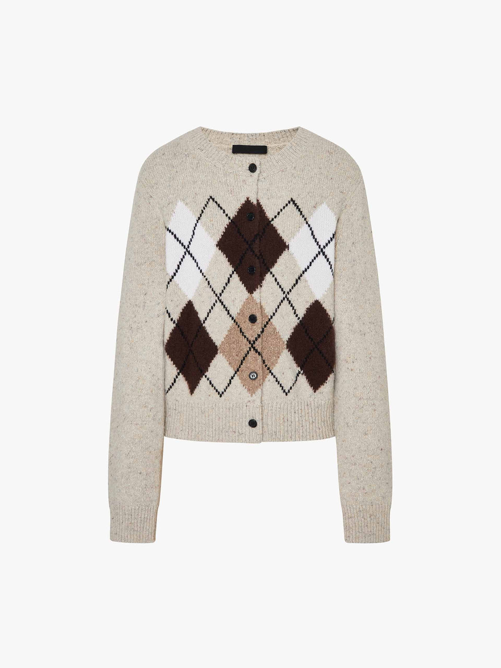 Argyle Button Cardigan