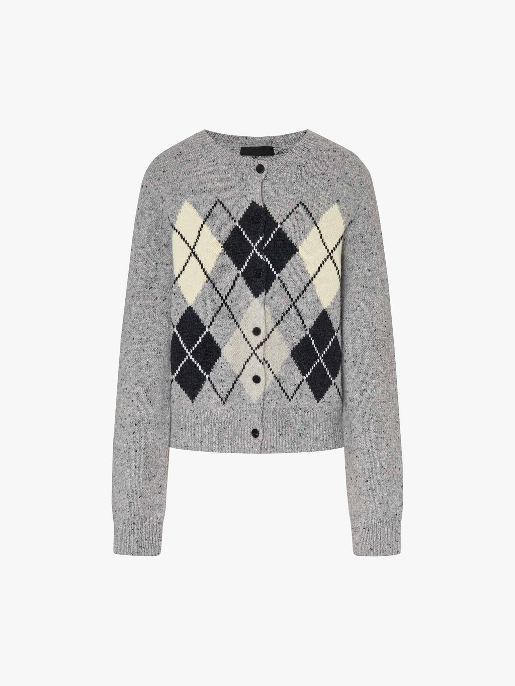 Argyle Button Cardigan