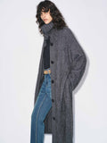 With Belt Long Cardigan
