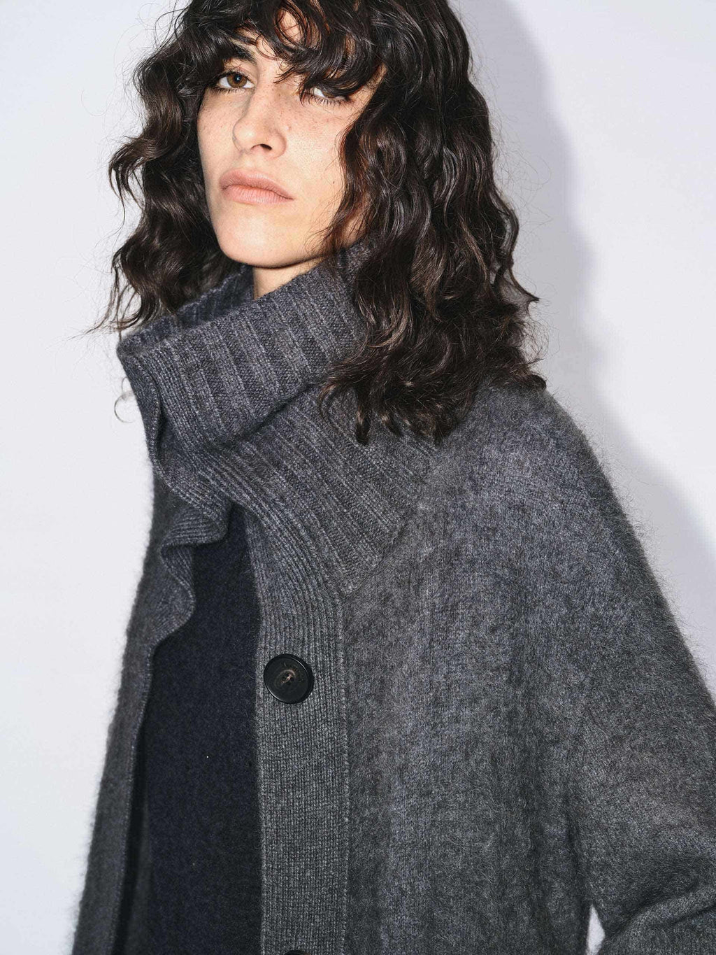 With Belt Long Cardigan