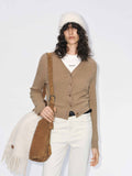 Include Yak V-neck Cardigan
