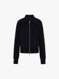 Two-way Zipper Fuzzy Cardigan