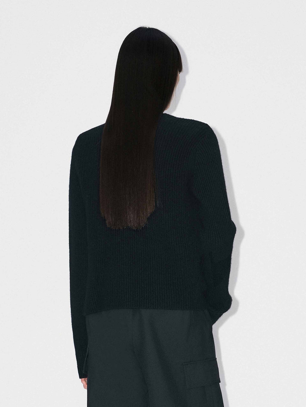 Button Close Knitted Cardigan