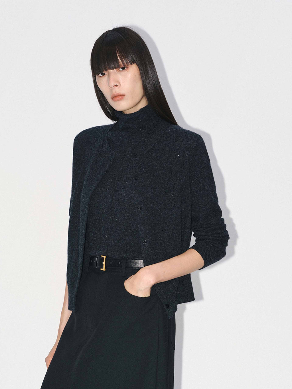 Two Piece Rhinestone Cardigan