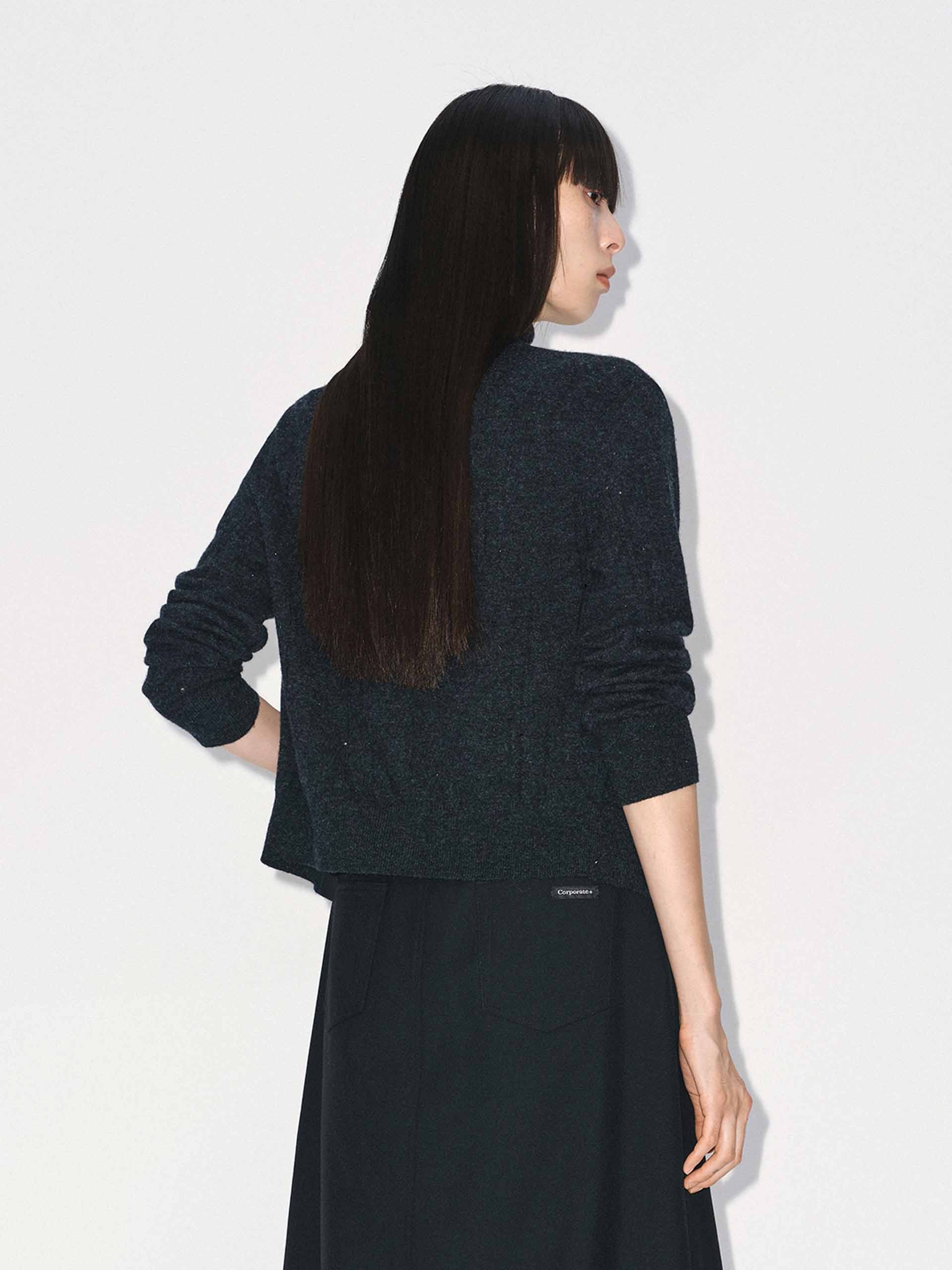 Two Piece Rhinestone Cardigan