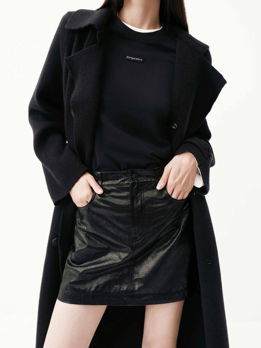Wool Blend Long Cardigan
