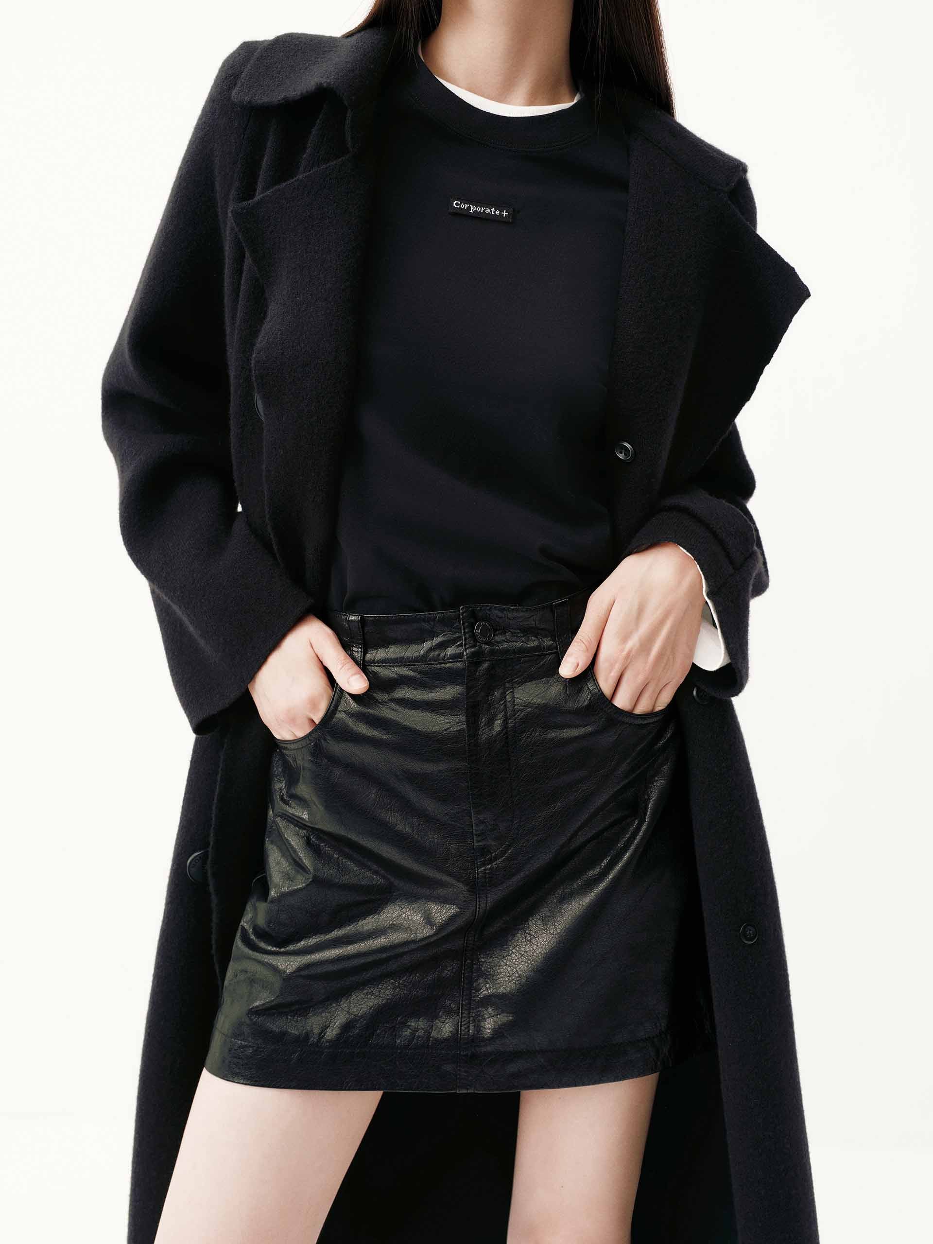 Wool Blend Long Cardigan