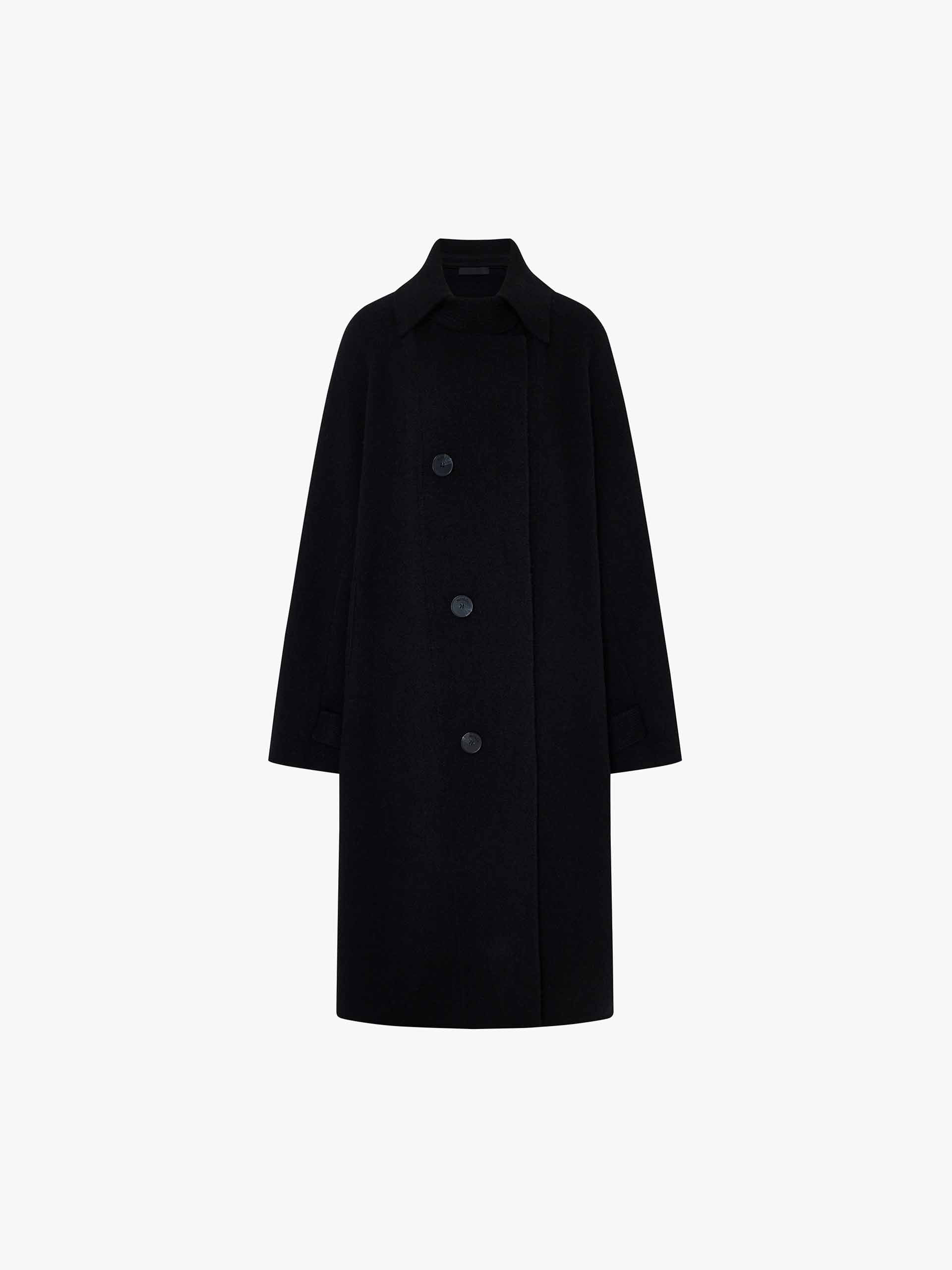 Wool Blend Long Cardigan