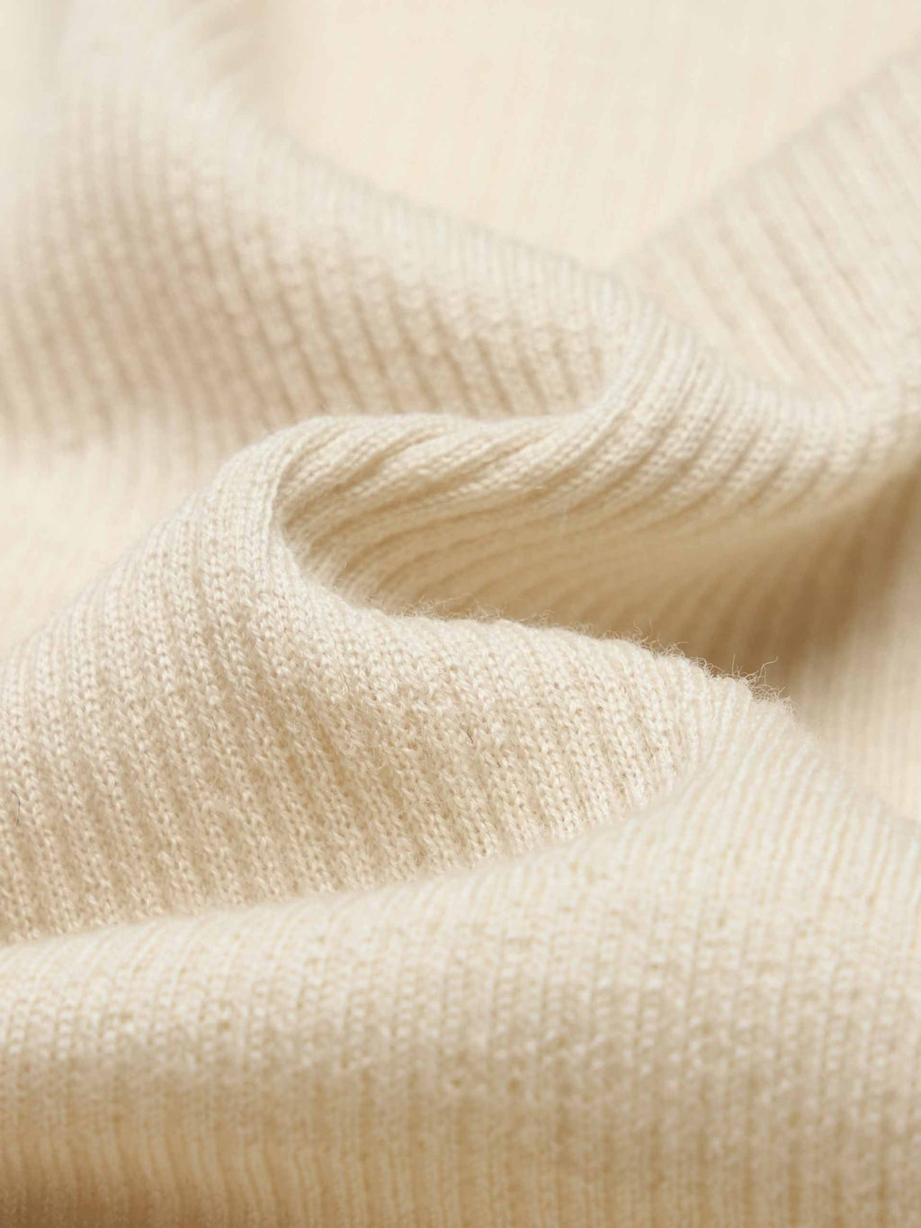 Fitted Layered Wool Cardigan