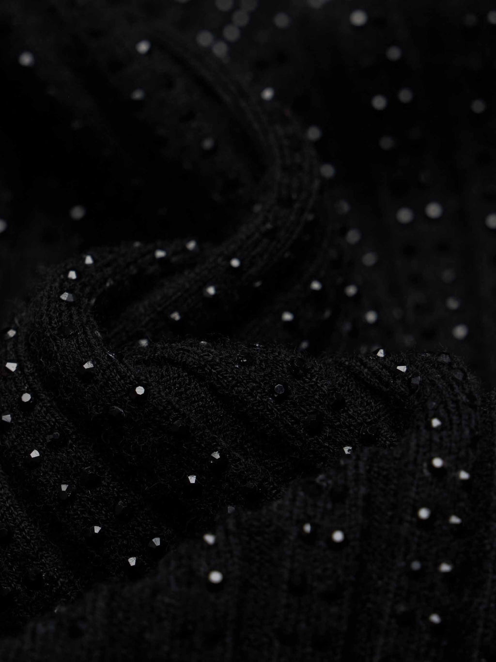 Hotfix Rhinestone Fitted Cardigan