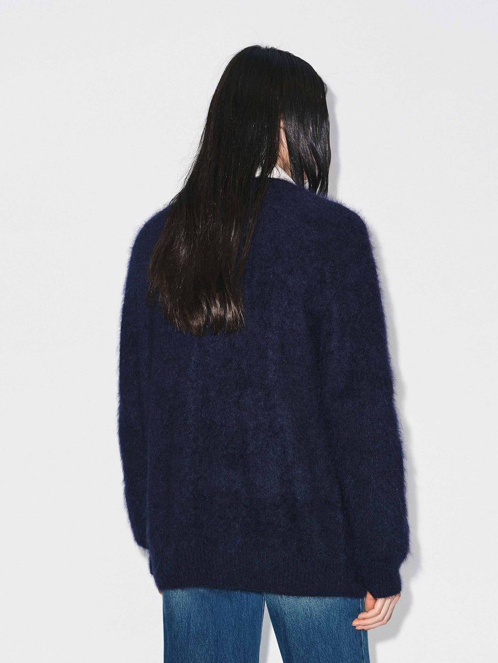 Furry Touch Knitted Cardigan