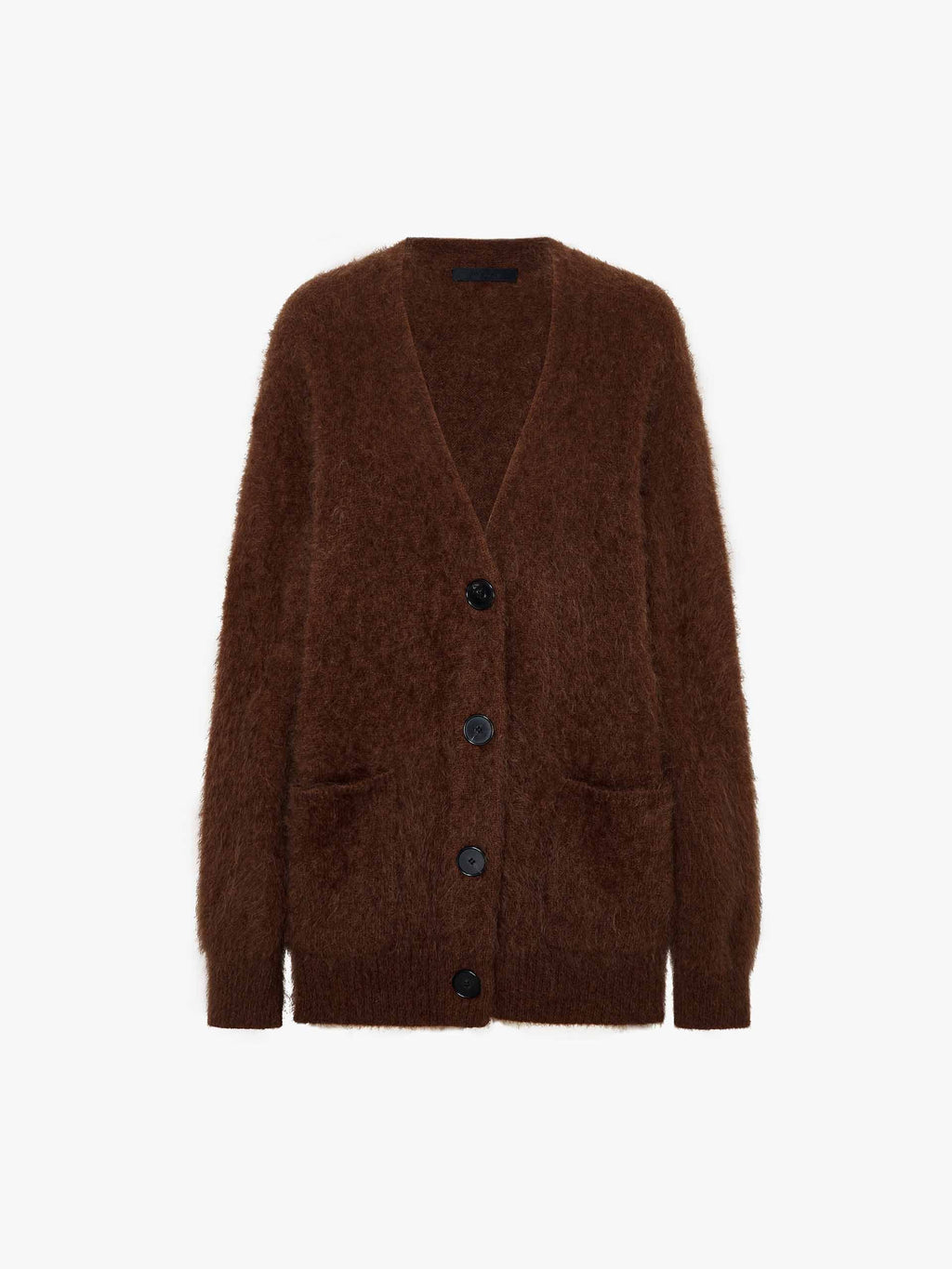 Furry Touch Knitted Cardigan