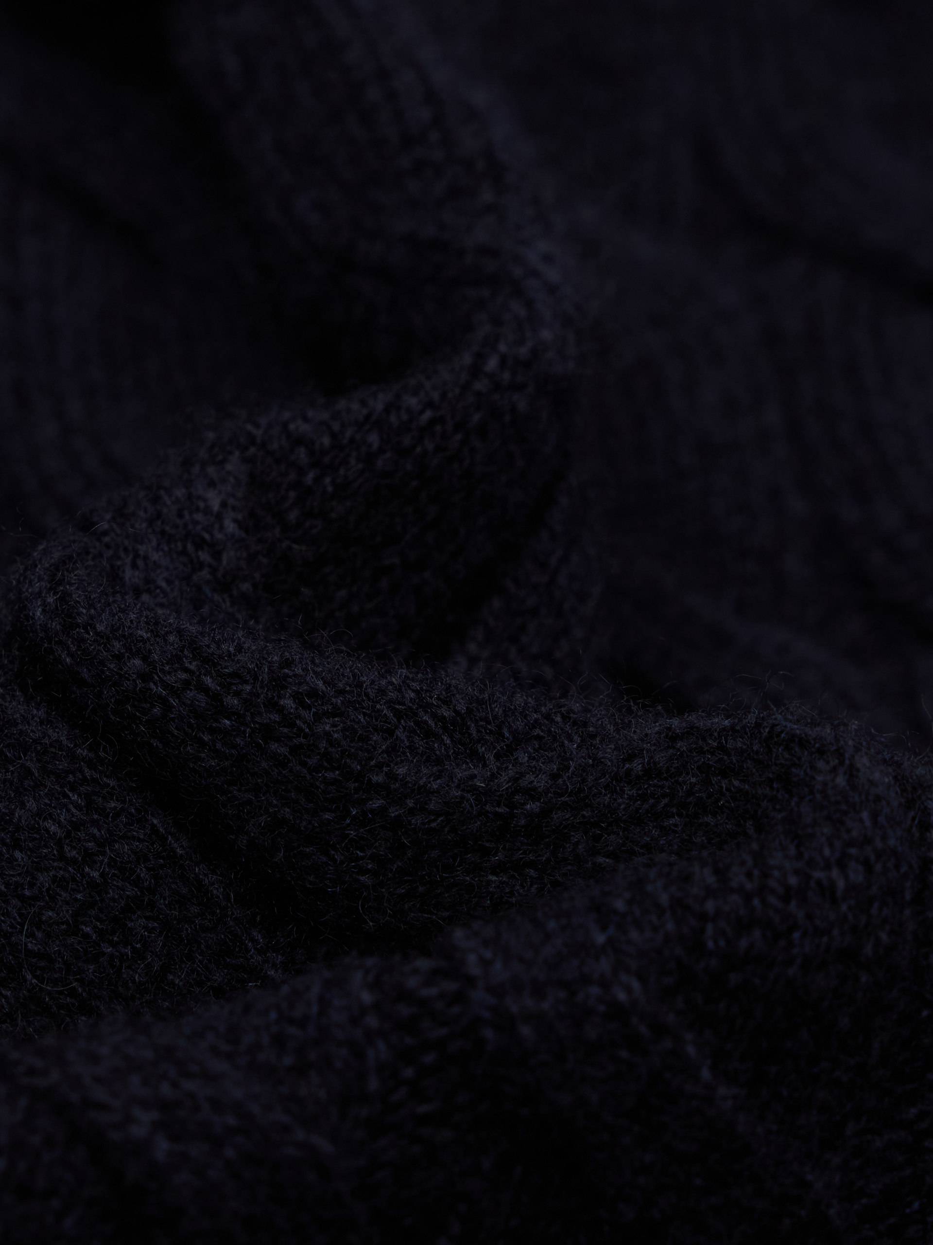 Wool Blend Sleeveless Cardigan