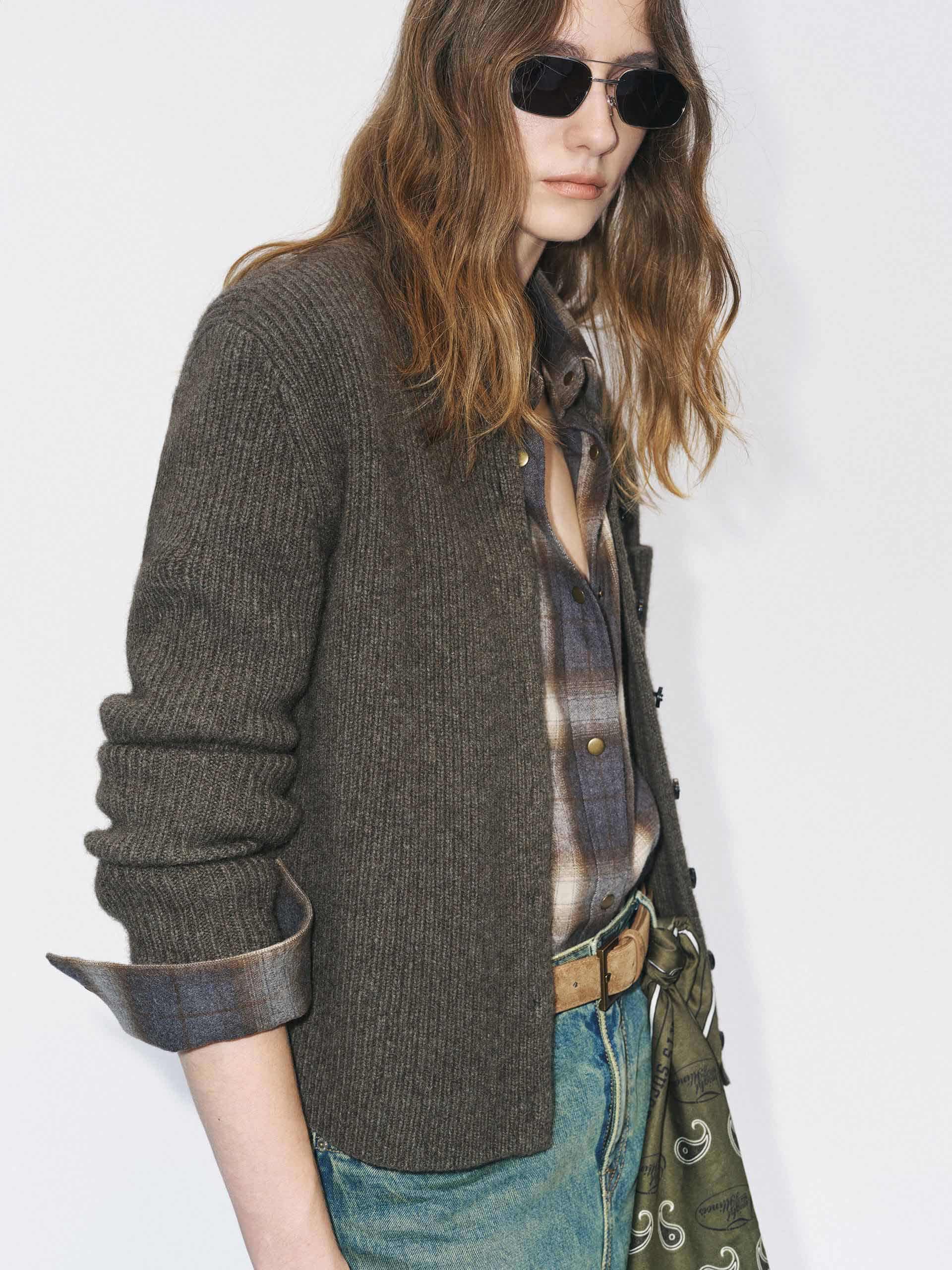 Button Knitted Cardigan
