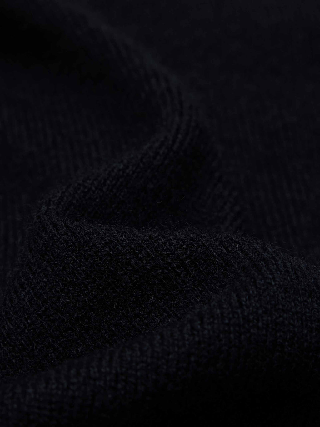 Contrast Collar Wool Cardigan
