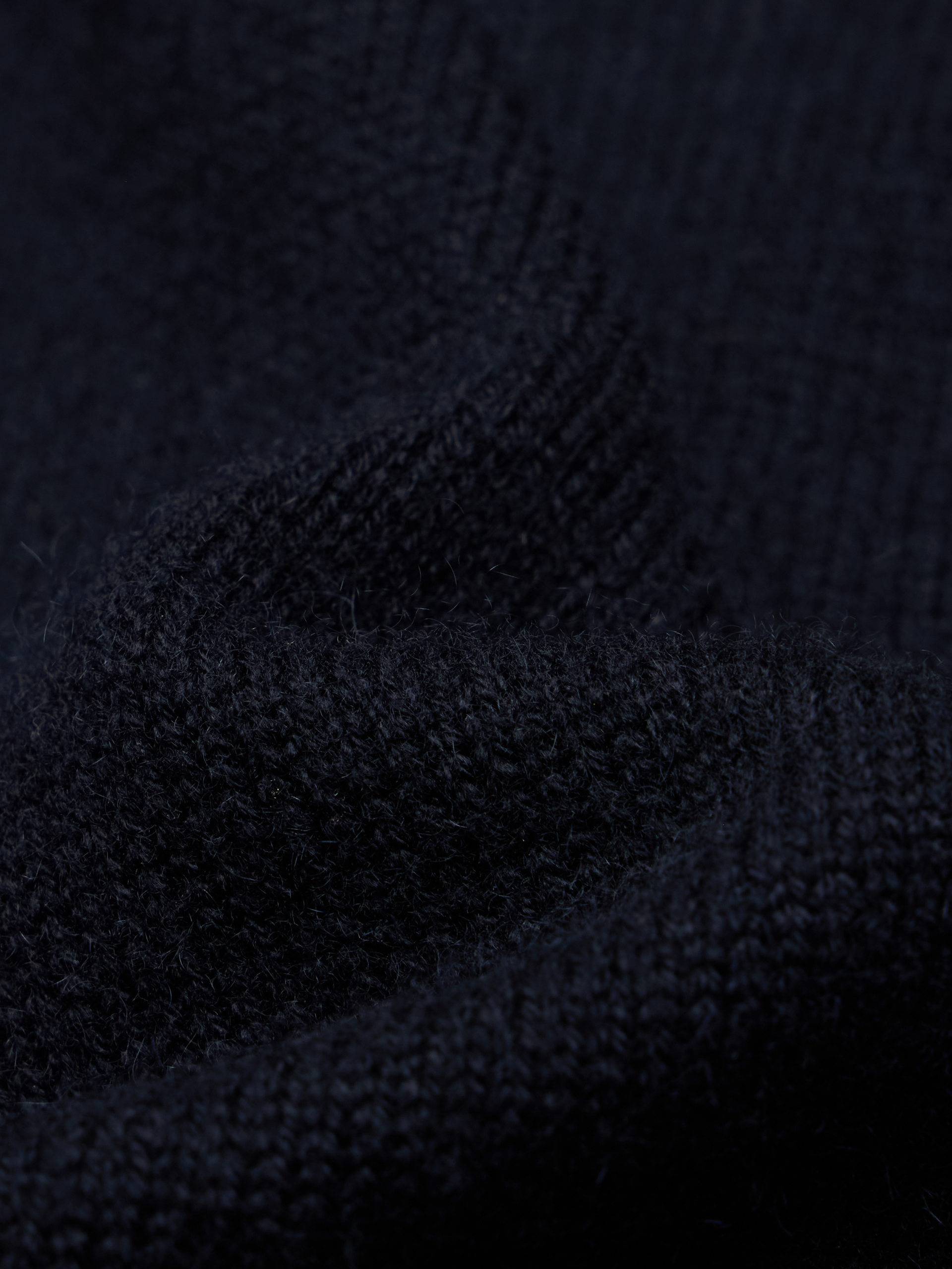Two-way Zipper Wool Cardigan