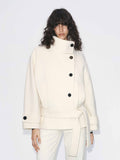 Merino Wool Belt Coat