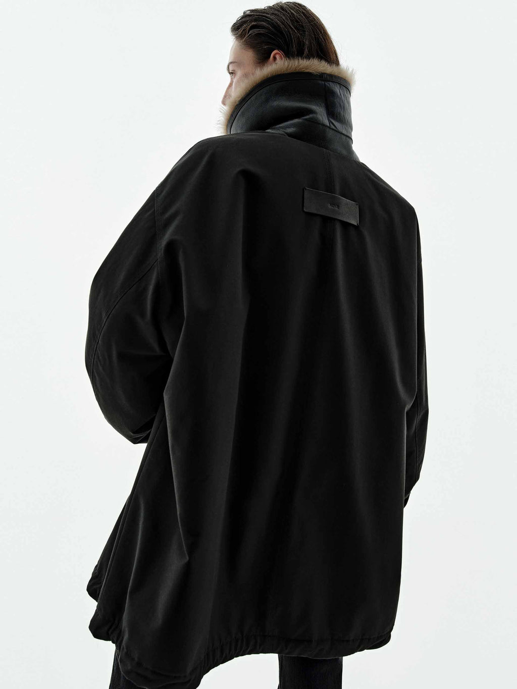 Fur Lining Zipper Coat