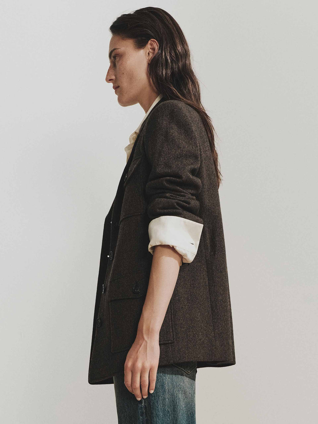Multi Pocket Wool Coat